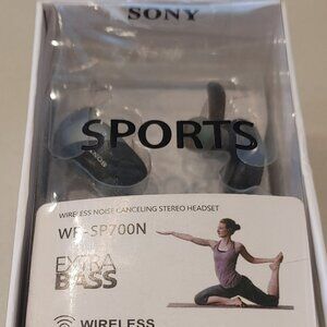 Sony True Wireless Bluetooth in Ear Headphones WF-SP700N/B
